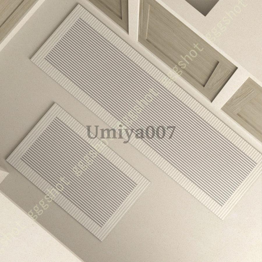 キッチンマット 拭ける PVC 抗菌 防臭 エスニック 厚手 クッションフロア 滑り止め 床保護マット 台所マット 低反発 防水 防油 廊下 北欧 おしゃれ